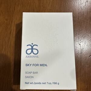 ARBONNE Sky for Men Soap Bar 7 oz. / 198 g NEW IN BOX RARE DISCONTINUED
